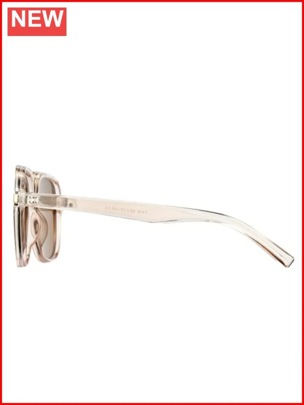 Oversized Aviator Sunglasses with Gold Metal Temples 70s Retro UV400 Protection